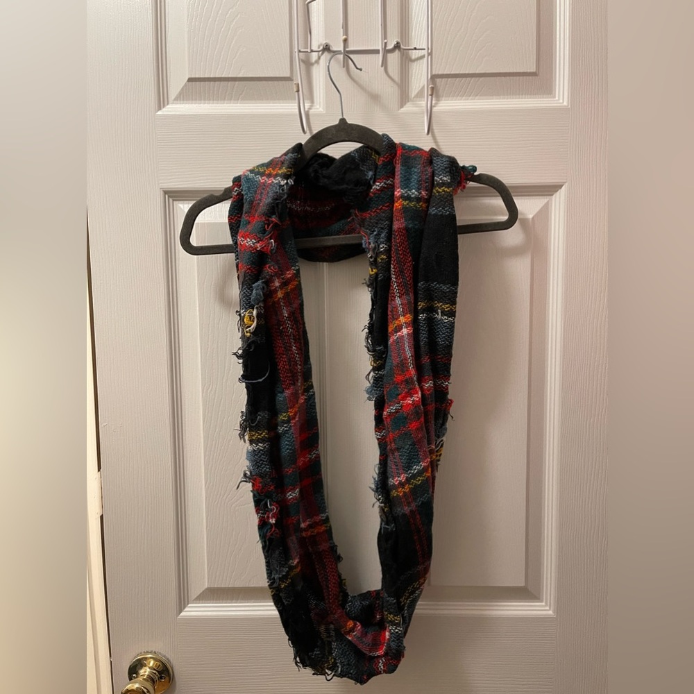 green scarf